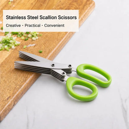 ✂️Ergonomic 5-Blade Kitchen Scissors