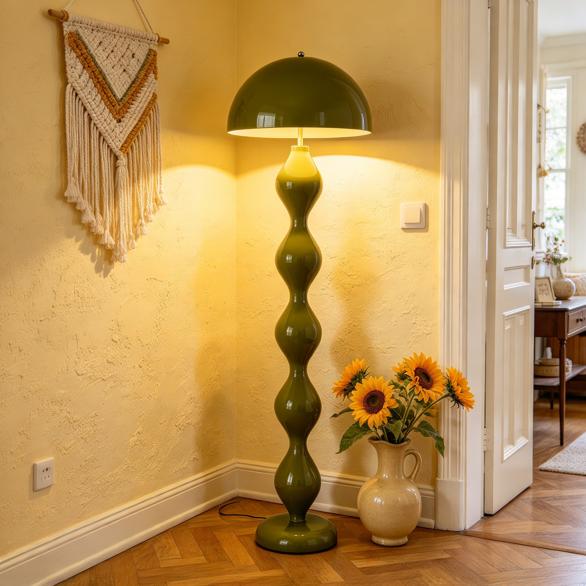 🍄 Ambient Lighting | Metal Mushroom Design | Living Room Decor | Home Lovers | Modern Soft Glow