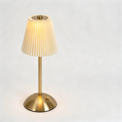 ✨ Modern Lighting | Fabric & Metal Craft | Bedroom Decor | Elegant Gift Choice | Soft Pleated Glow