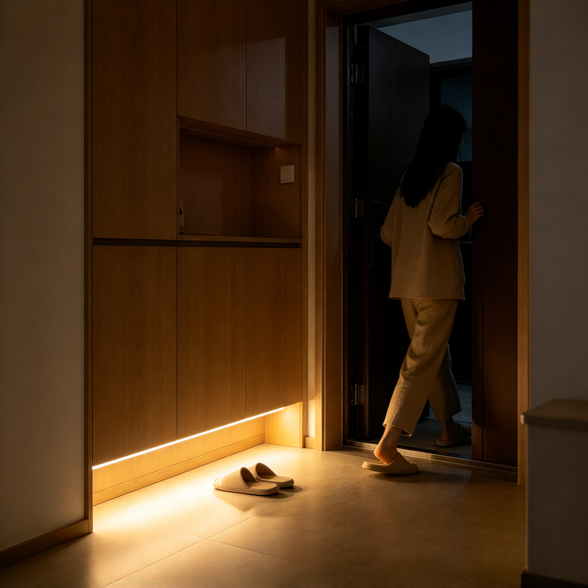💡 Smart Lighting | Aluminum & LED Design | Bedroom Decor | Practical Gift Choice | Motion Sensor Glow