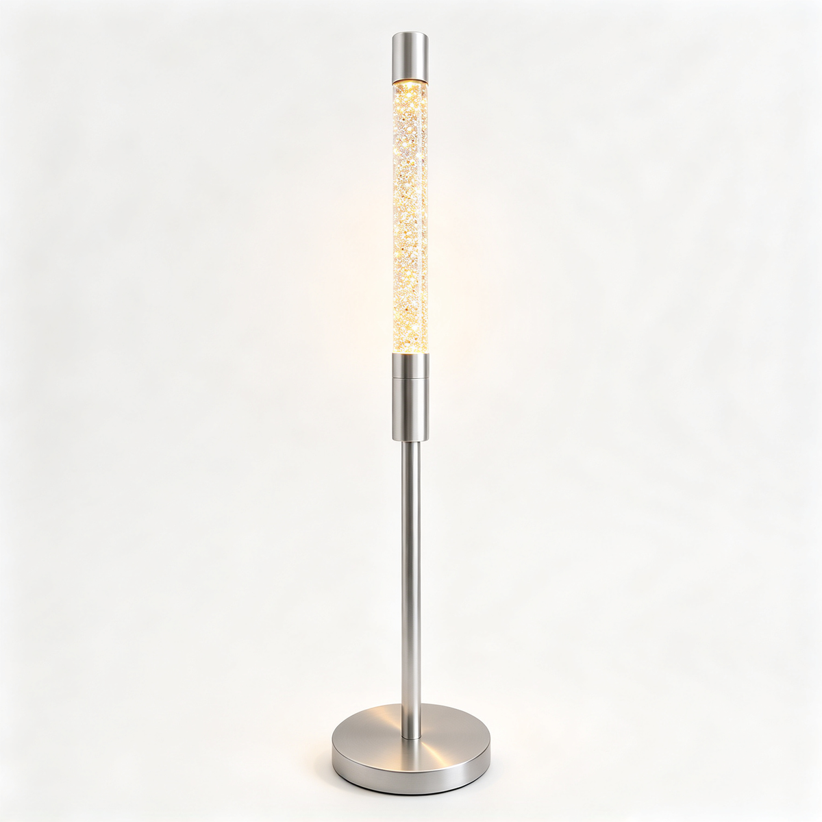 🌟 Ambient Lighting | Crystal & Metal Design | Living Space Decor | Stylish Gift Choice | Glitter Flow Glow