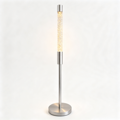 🌟 Ambient Lighting | Crystal & Metal Design | Living Space Decor | Stylish Gift Choice | Glitter Flow Glow