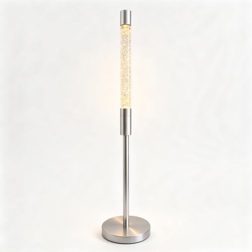 🌟 Ambient Lighting | Crystal & Metal Design | Living Space Decor | Stylish Gift Choice | Glitter Flow Glow