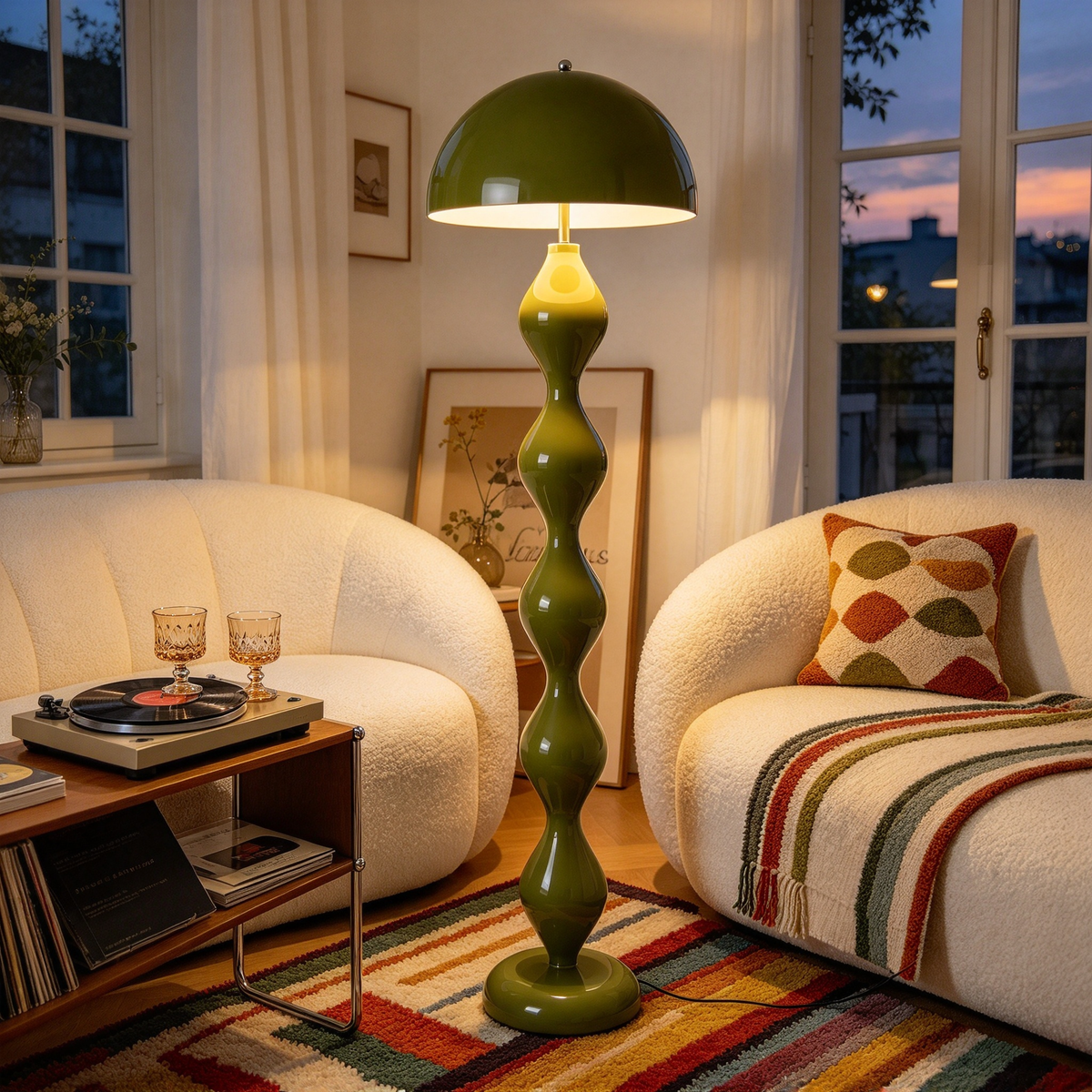 🍄 Ambient Lighting | Metal Mushroom Design | Living Room Decor | Home Lovers | Modern Soft Glow