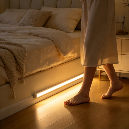 💡 Smart Lighting | Aluminum & LED Design | Bedroom Decor | Practical Gift Choice | Motion Sensor Glow
