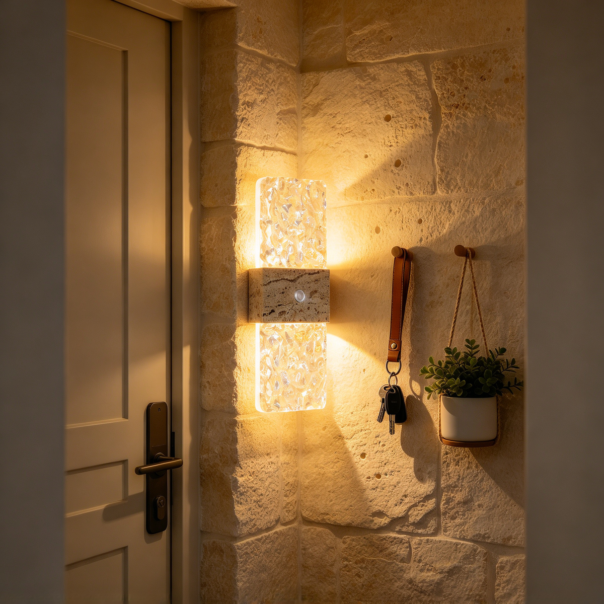 🌙 Ambient Lighting | Acrylic & Stone Design | Bedroom Decor | Smart Gift Choice | Motion Glow