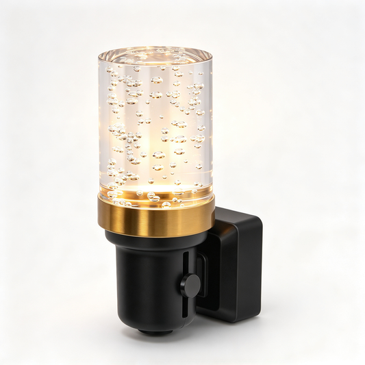 ✨ Home Lighting | Crystal Acrylic & Metal Design | Bedroom Decor | Cozy Gift Choice | Soft Sensor Glow