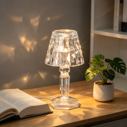 ✨ Luxury Lighting | Crystal Acrylic Craft | Bedroom Decor | Elegant Gift Choice | Diamond Sparkle Glow