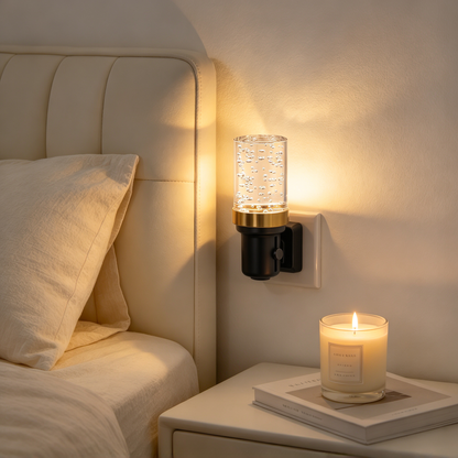 ✨ Home Lighting | Crystal Acrylic & Metal Design | Bedroom Decor | Cozy Gift Choice | Soft Sensor Glow