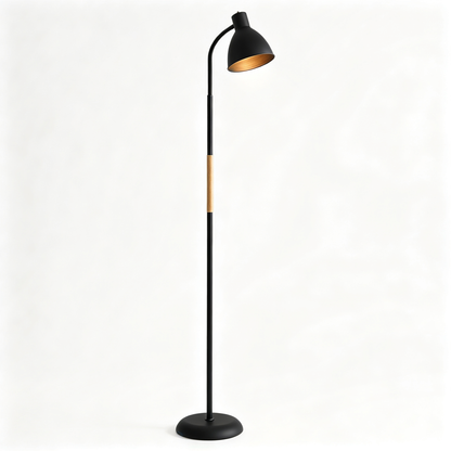 🖤 Modern Lighting | Metal & Wood Craft | Bedroom Decor | Stylish Gift Choice | Warm Ambient Glow