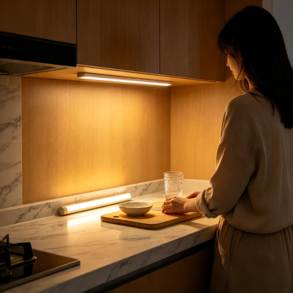 💡 Smart Lighting | Aluminum & LED Design | Bedroom Decor | Practical Gift Choice | Motion Sensor Glow