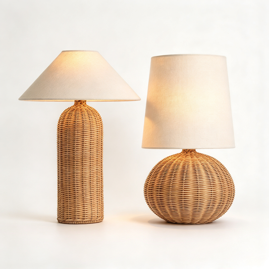 🏡 Home Lighting | Rattan & Fabric Design | Bedroom Decor | Cozy Home Lovers | Vintage Warm Glow